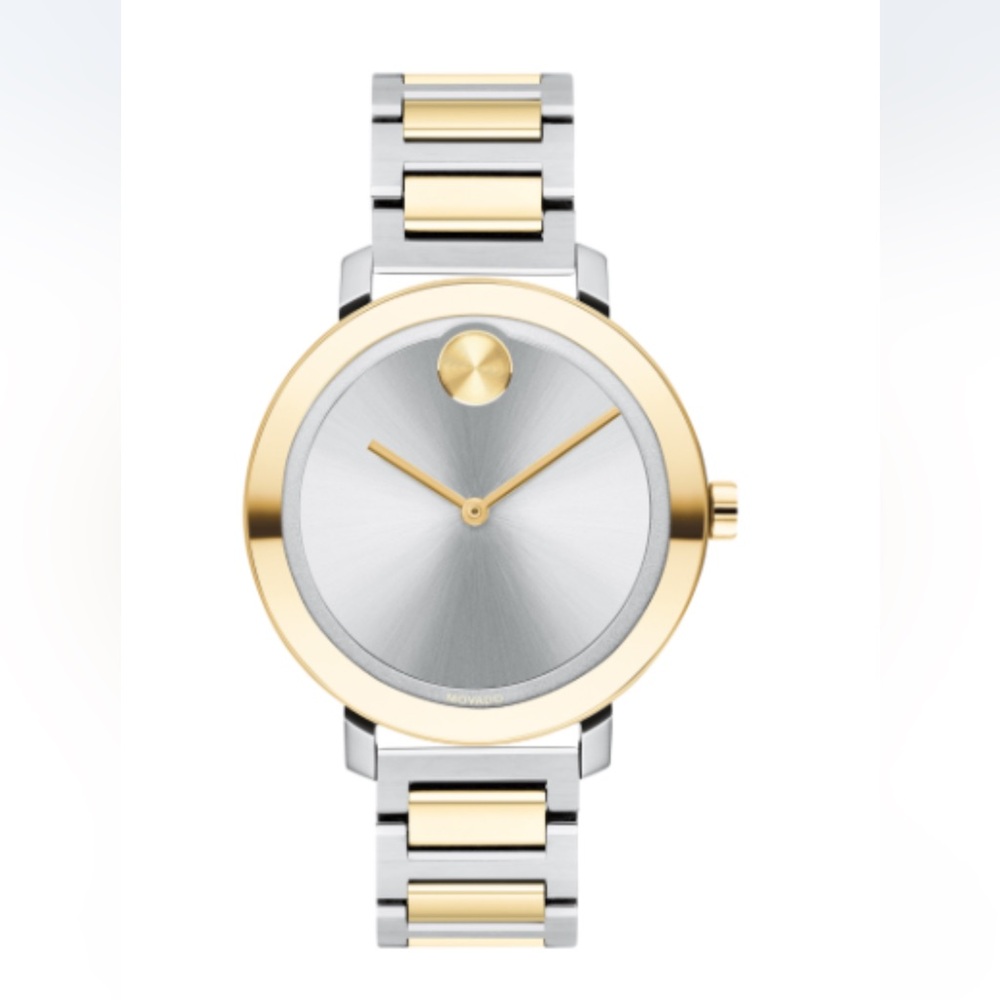 Movado Bold Bracelet Watch Two Tone 34mm